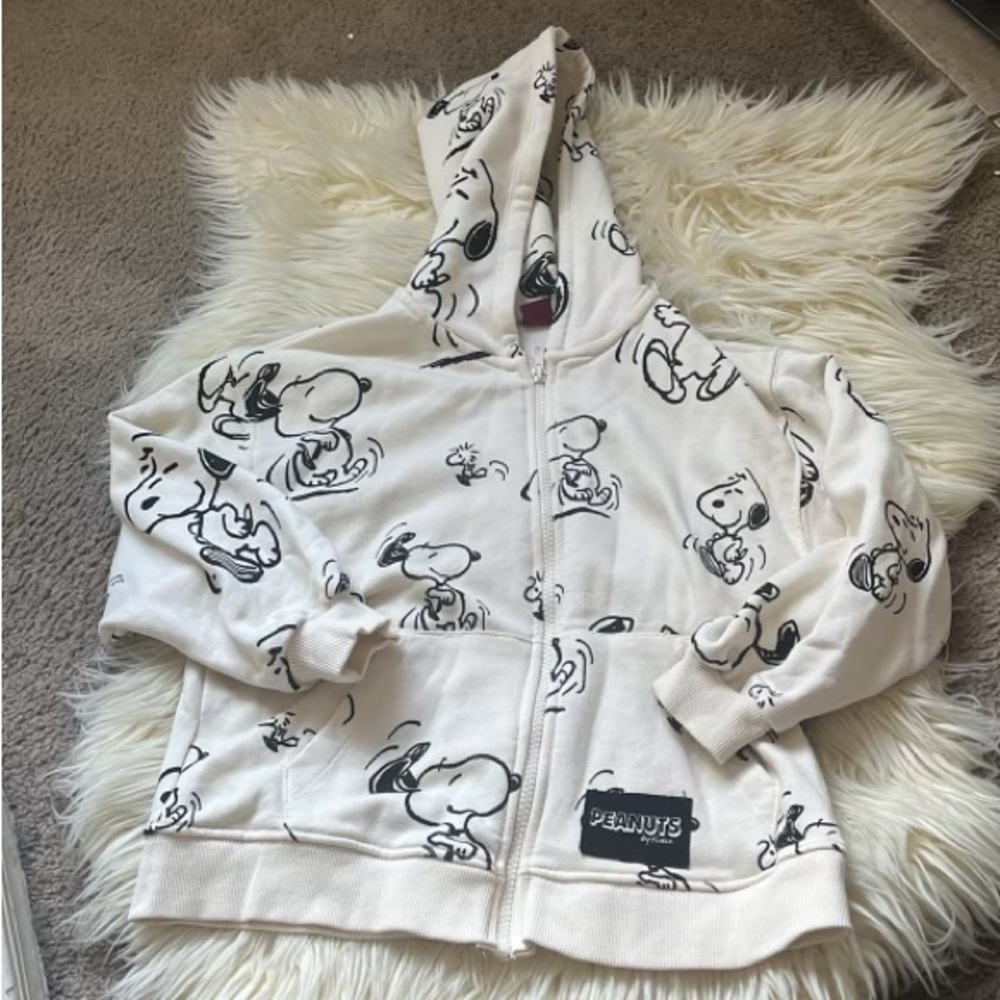 Zara kids girls Snoopy sweatshirt